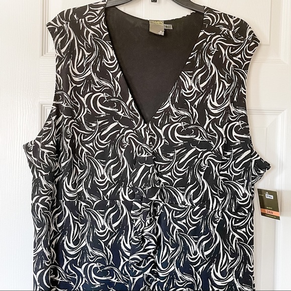 NWT Taylor Woman Ruffle Dress 9770LJ - 24W - Picture 4 of 6